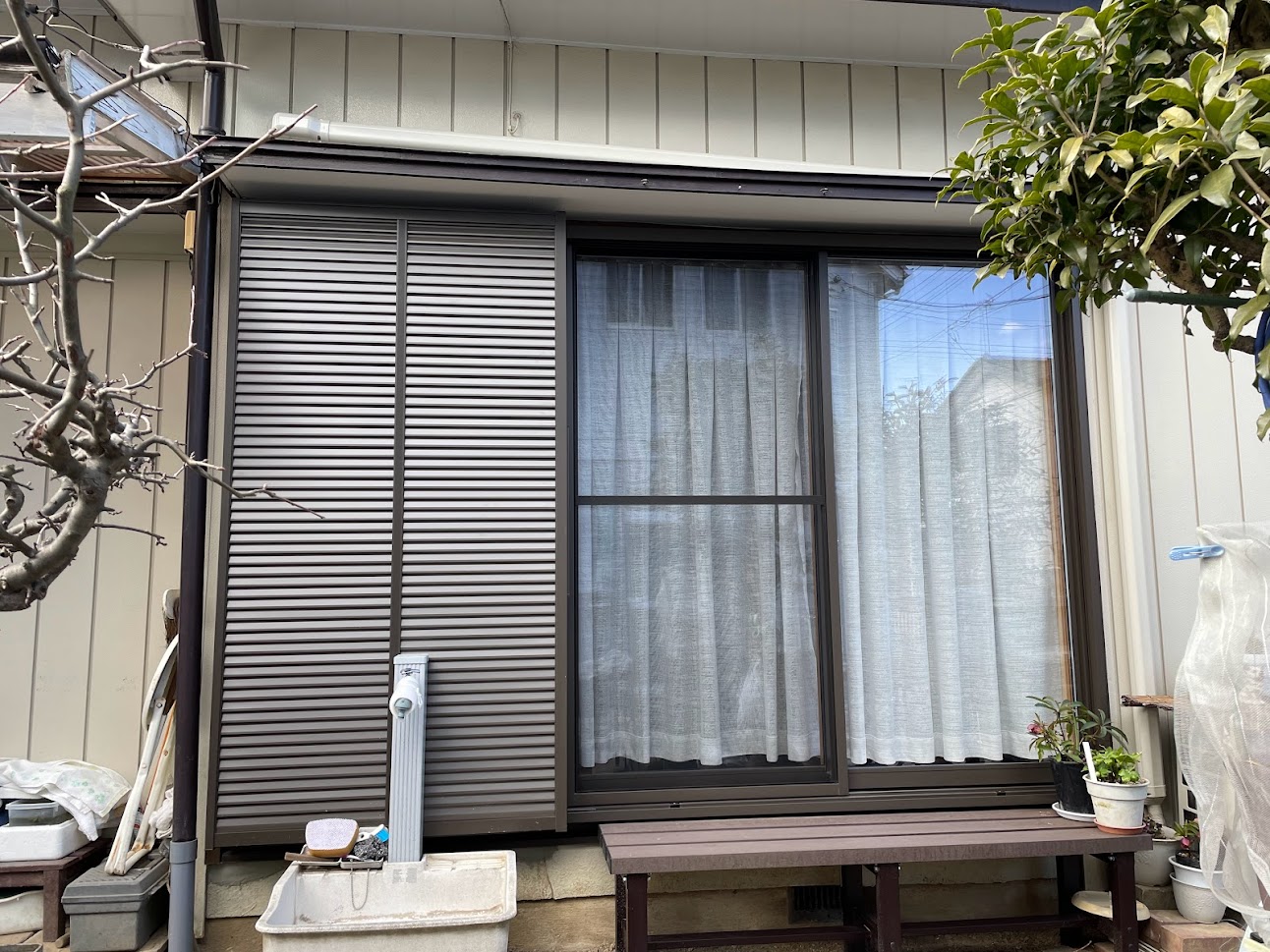 幸手市 窓の断熱 リフォーム 高性能サッシ サーモスⅡｰH|幸手市の玄関 